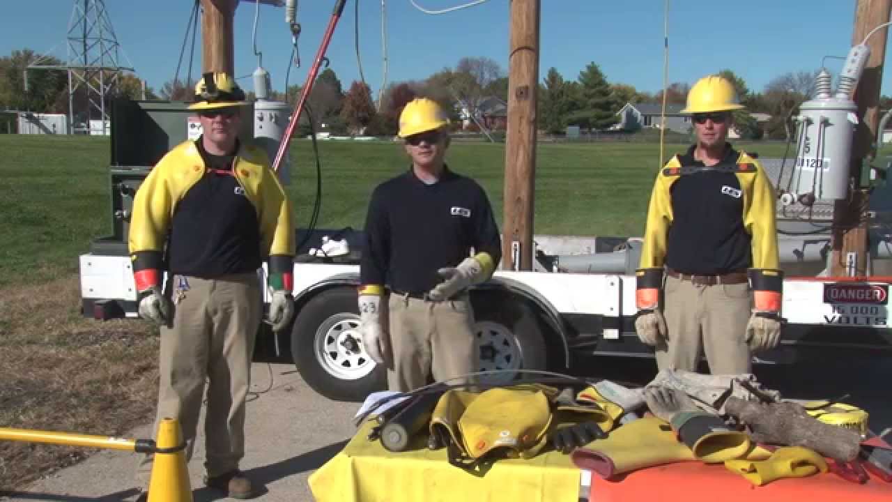 LES high-voltage safety demo