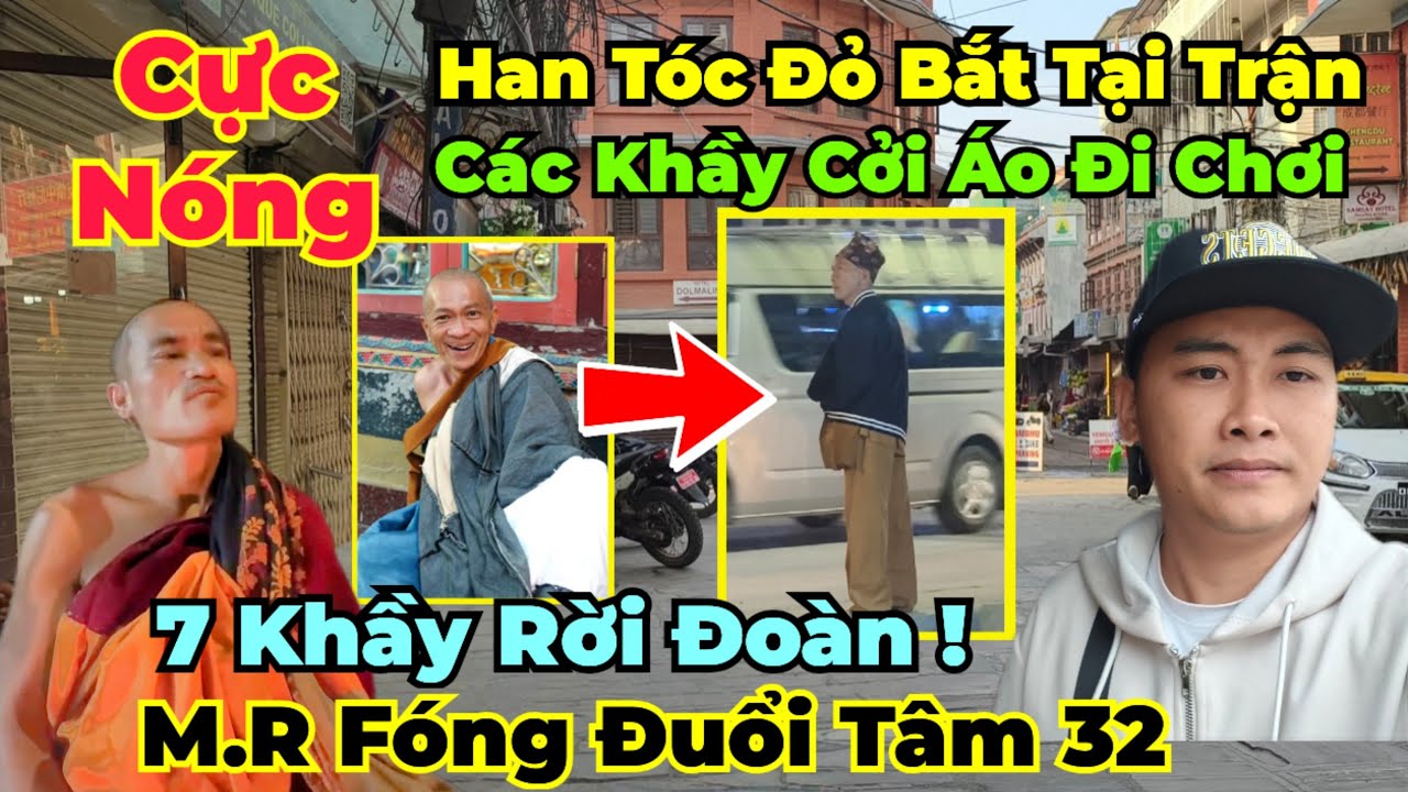 Cực Nóng : Bắt tận tay các khầy sáng đi tu tối đi hú... M.R Fóng lại đuổi người... 7 khầy đã đi