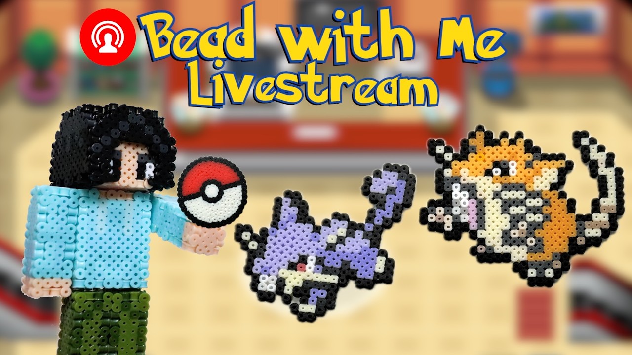 151 Pokémon Challenge! | Perler Bead With Me