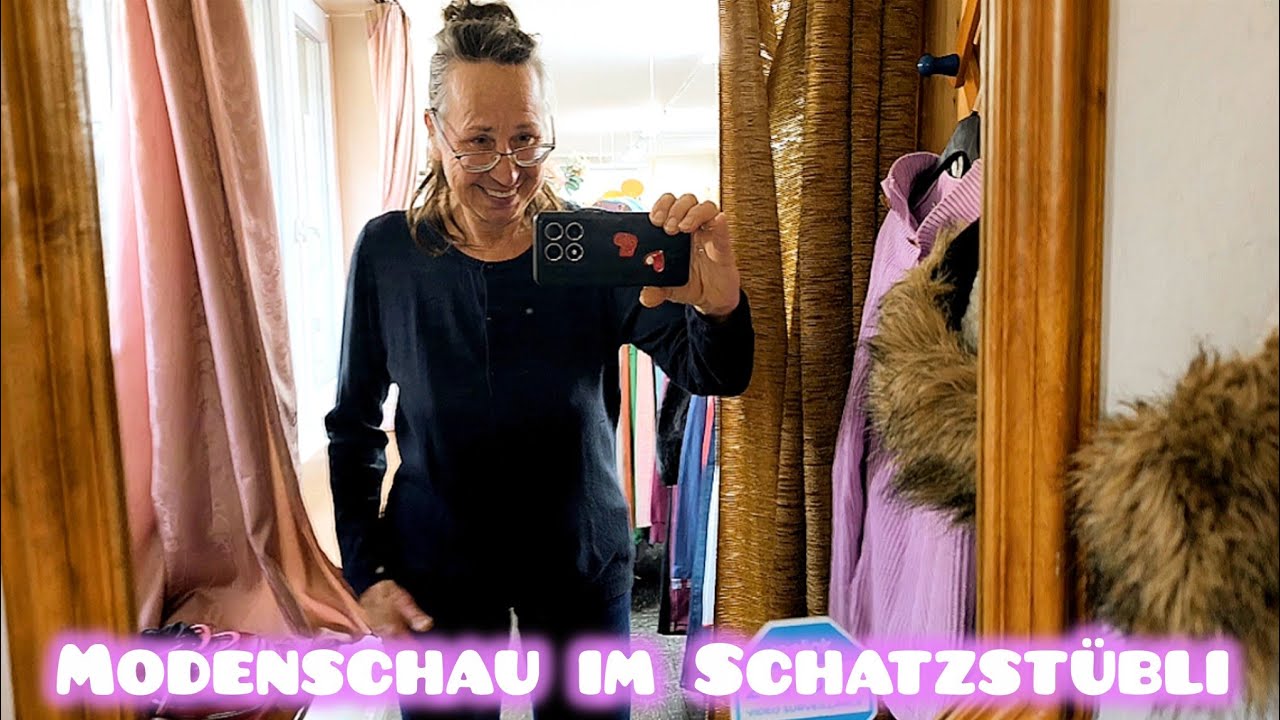 Vormittags im Wohnwagen und danach ins Schatzstübli ( Secondhand ) in Schopfheim