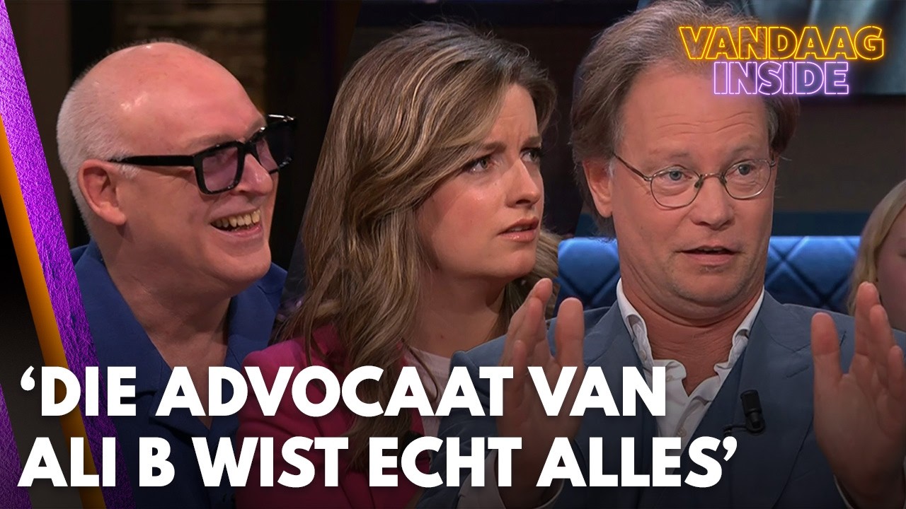 Vandaag Inside verbaasd over optreden advocaat Ali B bij Pauw & De Wit: 'Die wist echt alles'