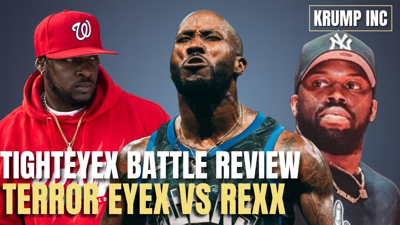 Tighteyex Battle Review: Ruin aka Terror Eyex Vs. Rexx | Main Event | Krump Inc.