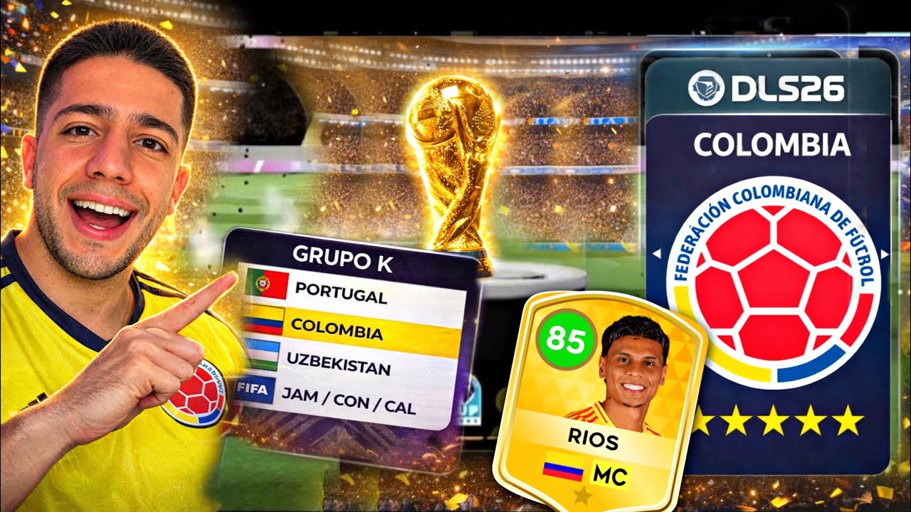 LLEGO A LA FINAL DEL MUNDIAL 2026 CON LA SELECCION COLOMBIA 🏆🇨🇴 DLS26