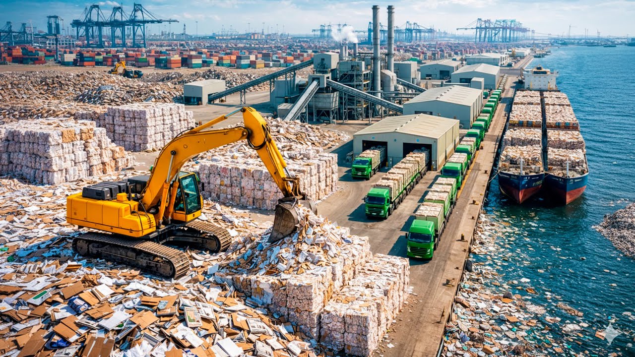 You Won’t Believe This American Paper Recycling Process Is On Another Level