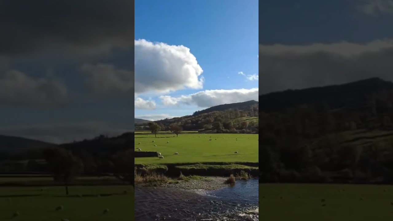 Burnsall Bridge Scenic Views Beautiful Walk In The Yorkshire Dales National Park England UK 4K 🇬🇧
