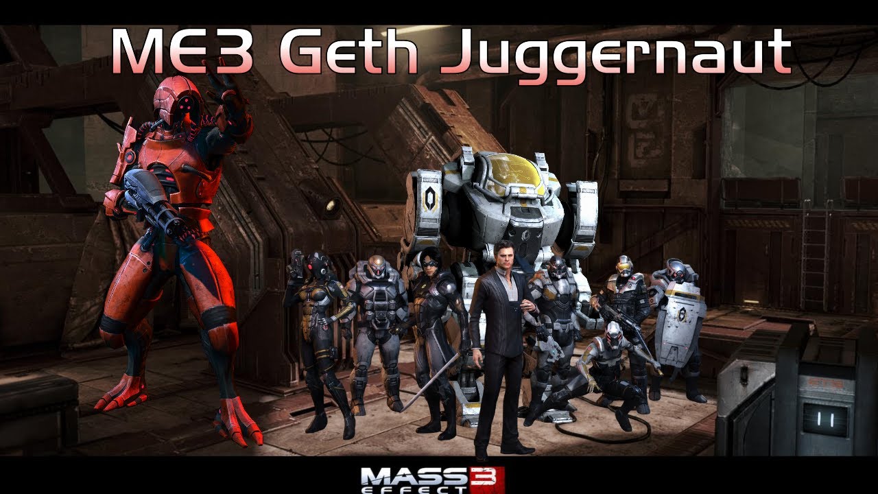 ME3 Geth Juggernaut Platinum Solo