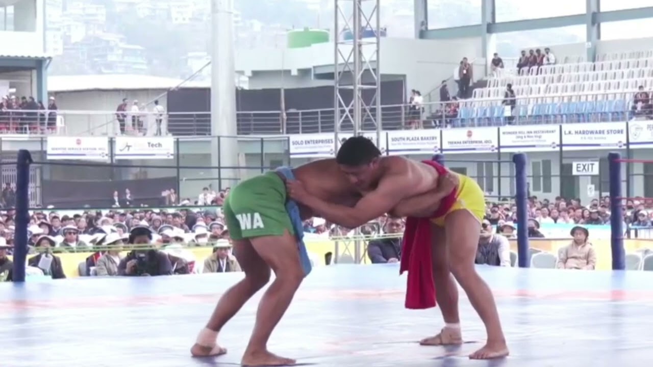 Kevizhakho Sokhrie Vs Nlumrai Hegwang 1st Round Nagaland Wrestling Association 2026
