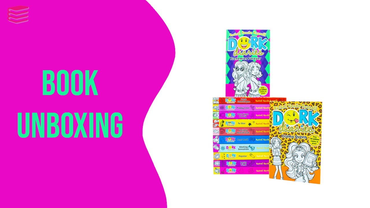 Dork Diaries Series 12 Books Collection Set by Rachel Renee Russell - Book Unboxing