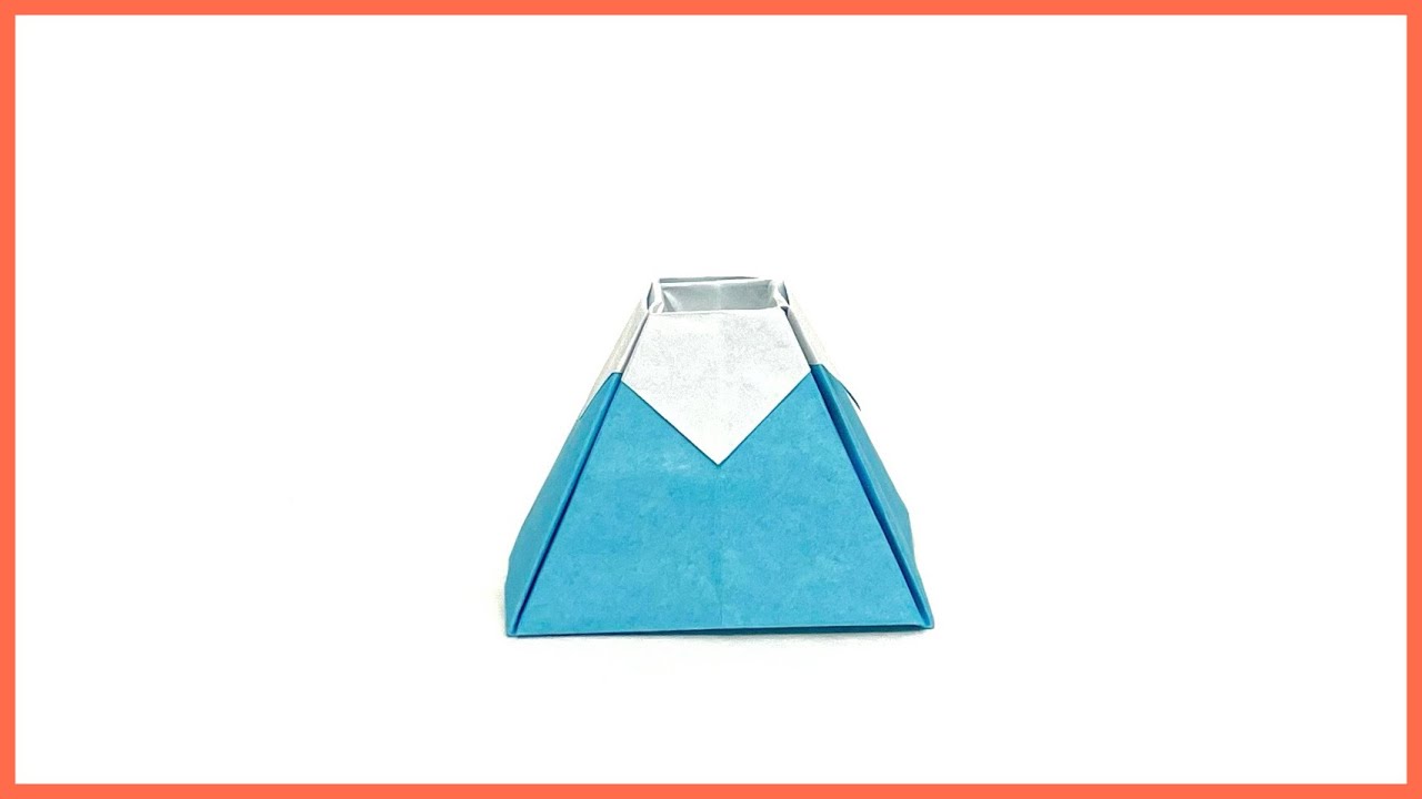 Origami Tutorial - How To Fold Japan Fuji Mountain 🗻 (Akiko Yamanashi) | Easy Origami | 日本 富士山 旅遊