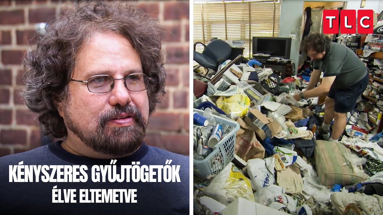 A gyűjtögető kiborul a takarítás miatt | Kényszeres gyűjtögetők - élve eltemetve