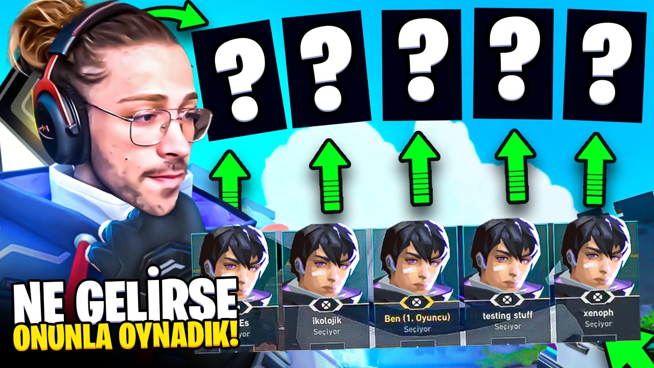 RADİANT eloda hangi AJAN çıkarsa, ONUNLA oynadık! | Valorant