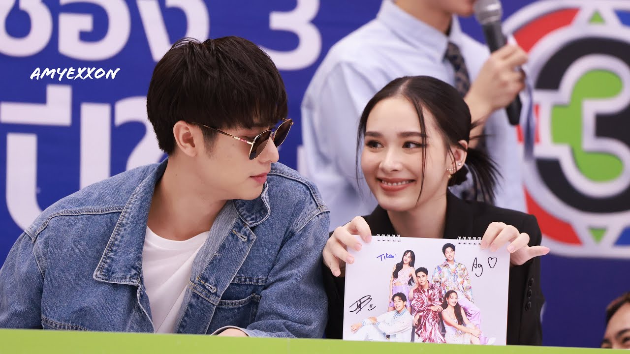 Great Warintorn - August Vachiravit - Namfah Thunyaphat @ งานเซ็นปฏิทิน 3Dec23 (Part 3/4) | AmyExxon
