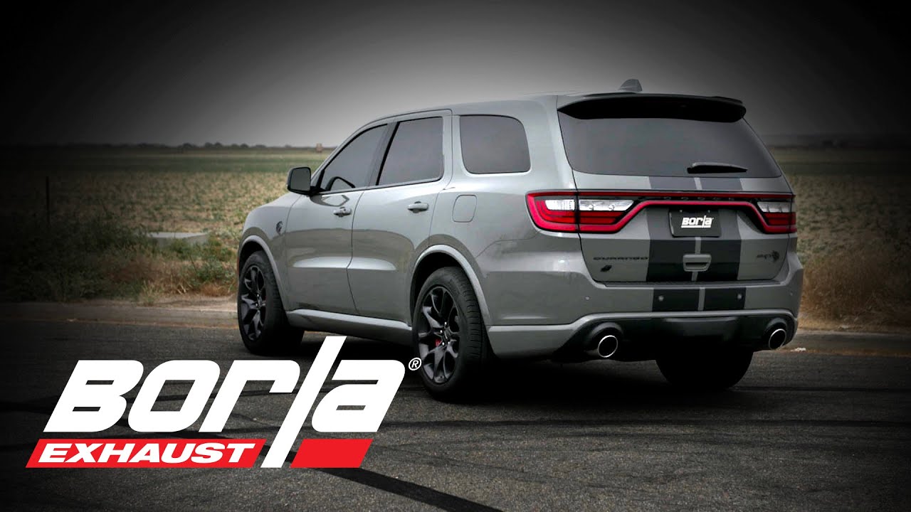 Borla Exhaust for Dodge Durango SRT Hellcat