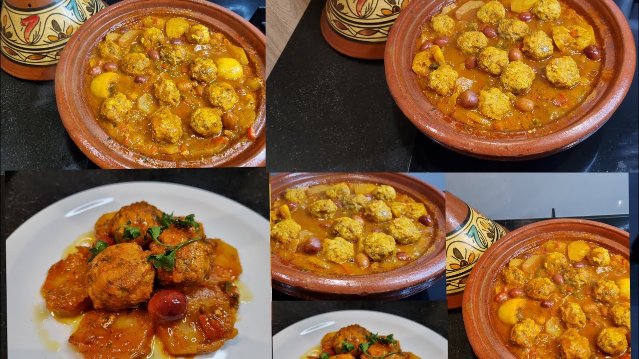 طاجين السمك الأبيض مع الشاف هشام 😋🐟 tajine de poisson bnine bzafe