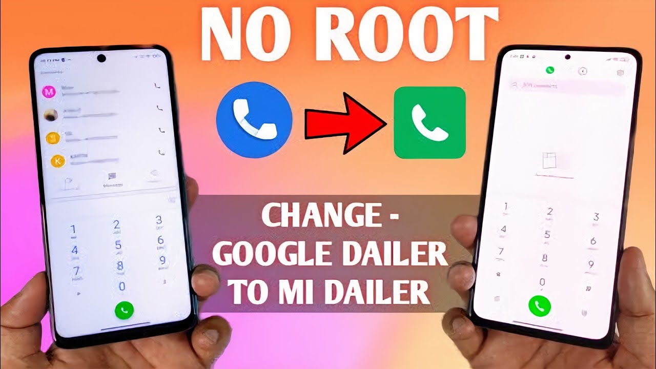 [Official way | No Root] Remove Google Dialer and Install MIUI Dialer, Contact, Message Any Xiaomi