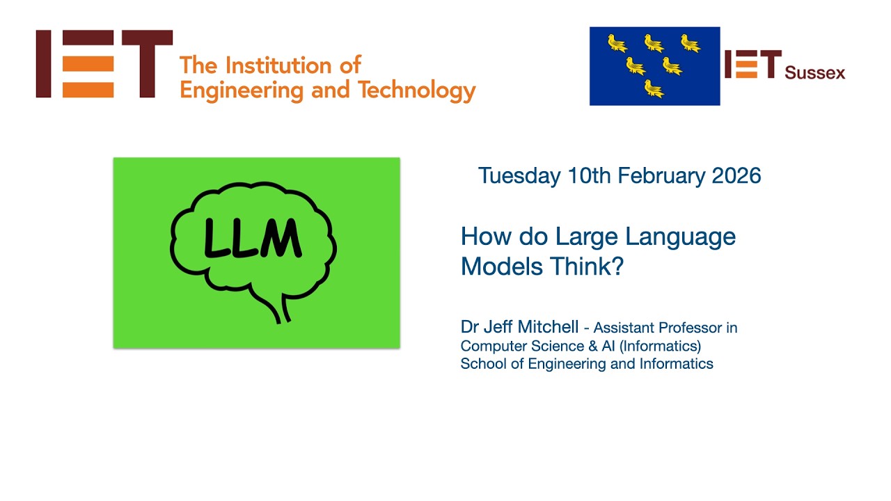 How do Large Language Models think?