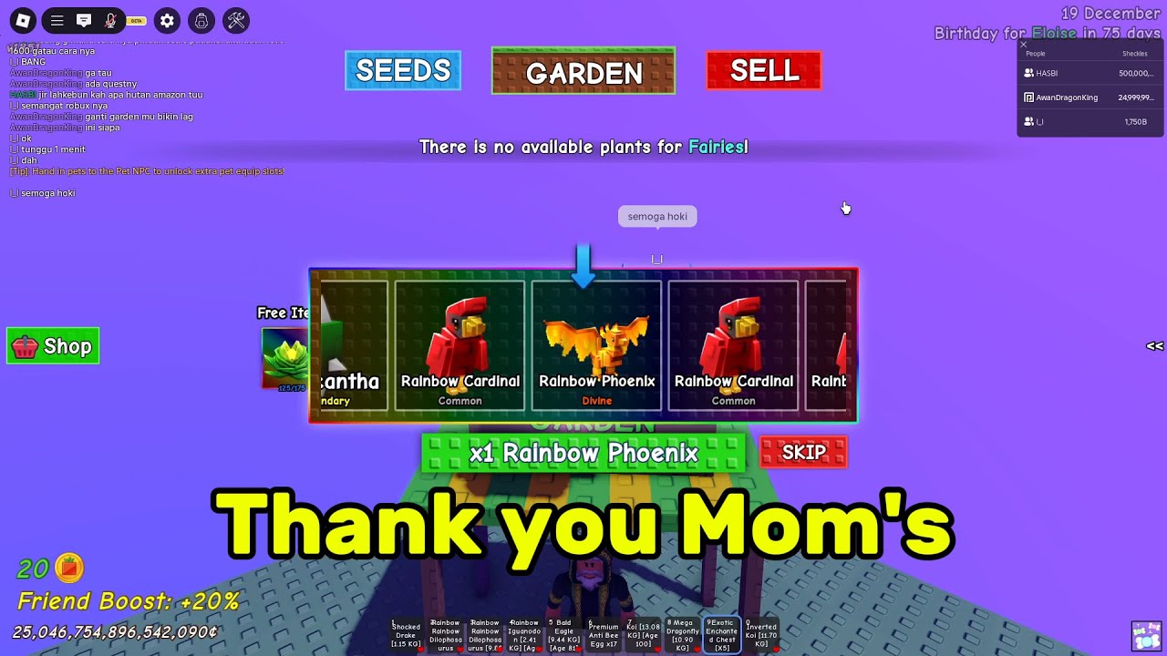 THIS METHOD ALWAYS WORKS | Grow a Garden
