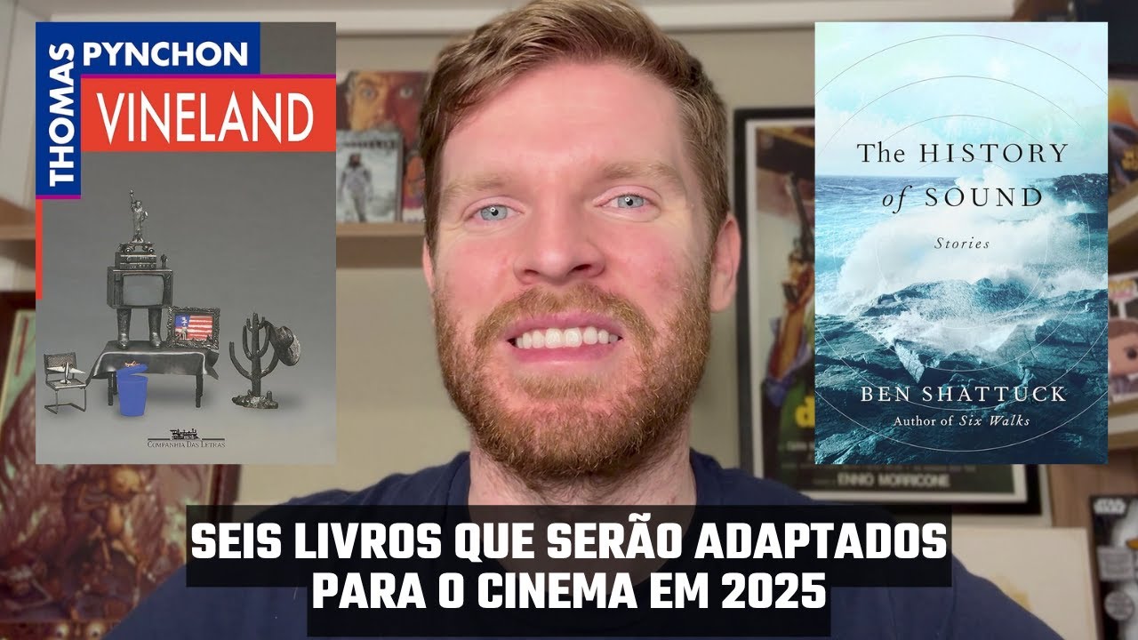 Seis livros que ser&atilde;o adaptados para o cinema ainda em 2025