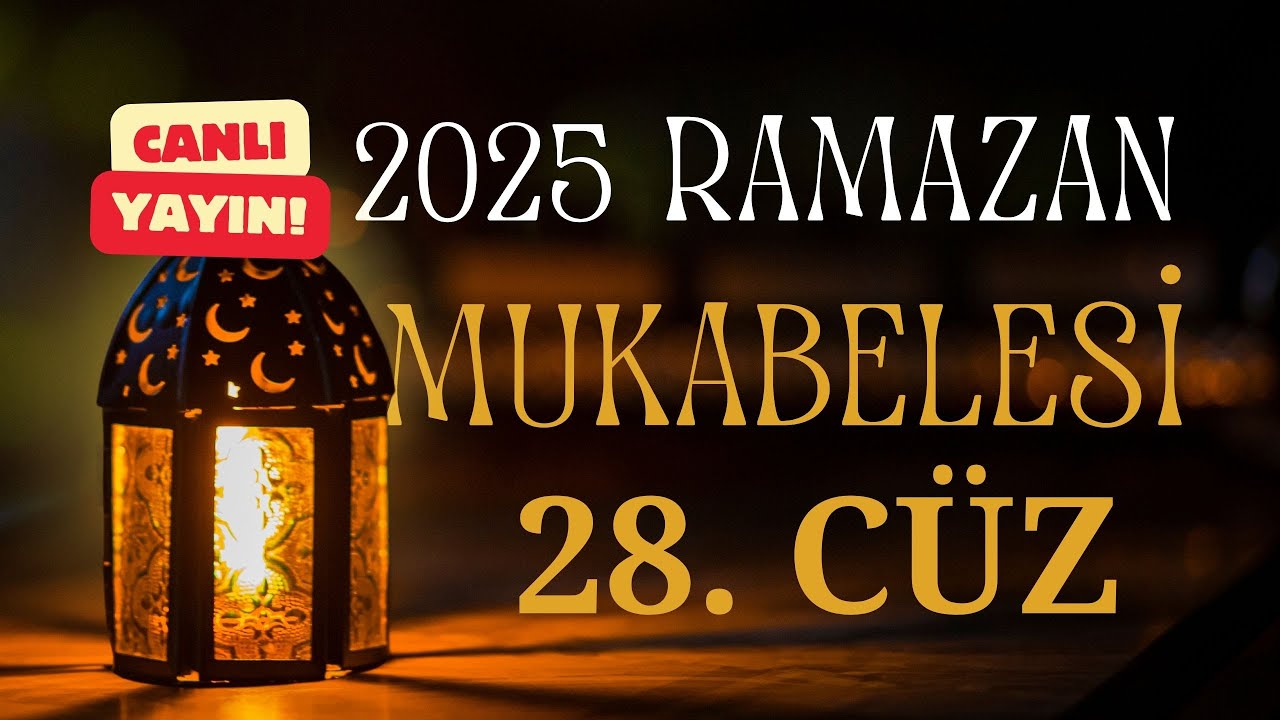 2025 Ramazan Mukabelesi Hatim Canlı Yayın | 28. Cüz | Tecvid TV