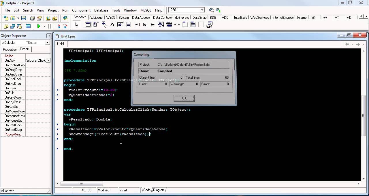 Como Criar e Utilizar Variáveis No Delphi 7