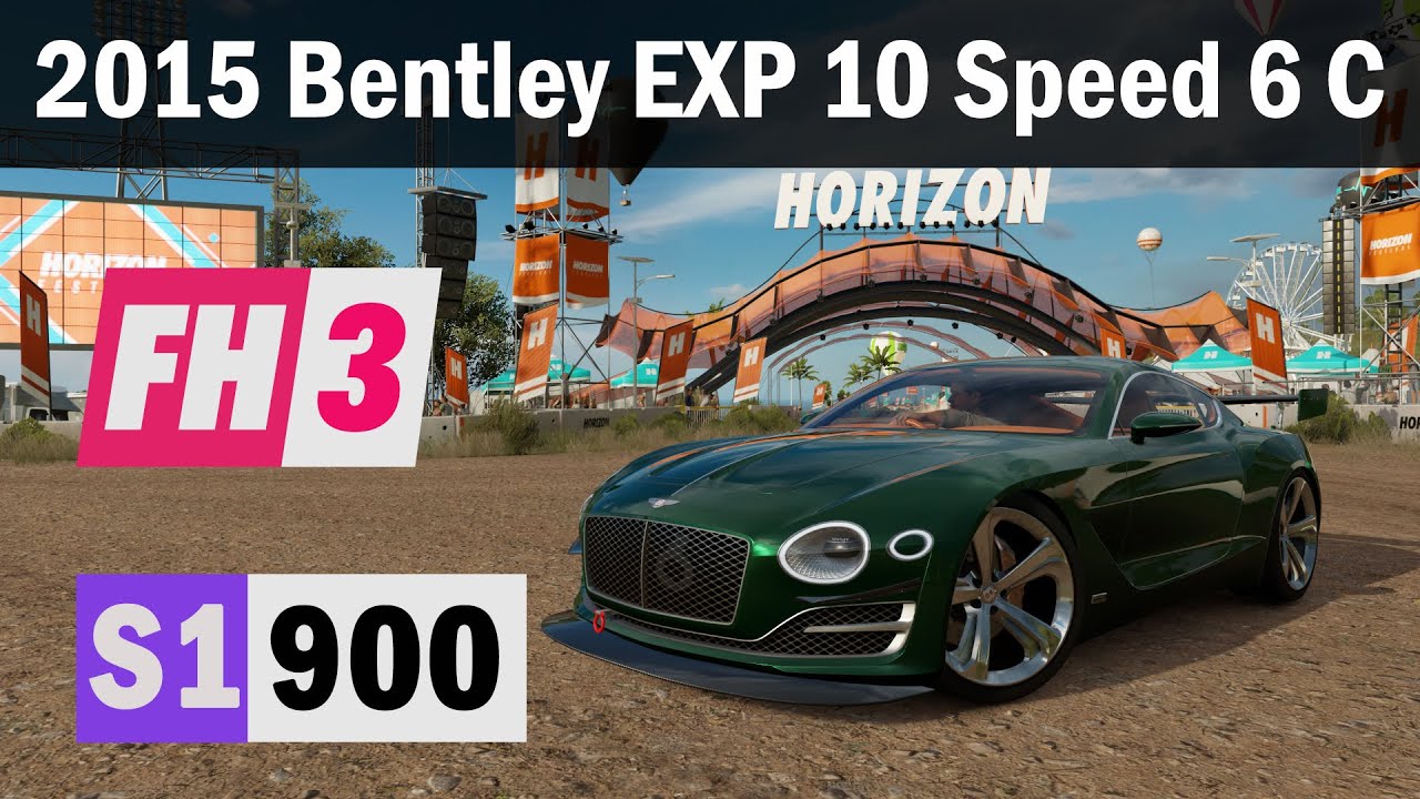 Forza Horizon 3 - 2015 Bentley EXP 10 Speed 6 Concept, Race