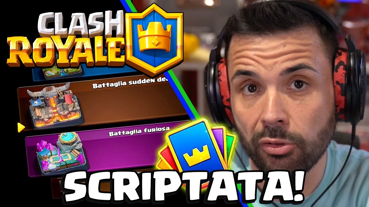 Roulette royale Scriptata ? vediamolo Insieme - CLASH ROYALE