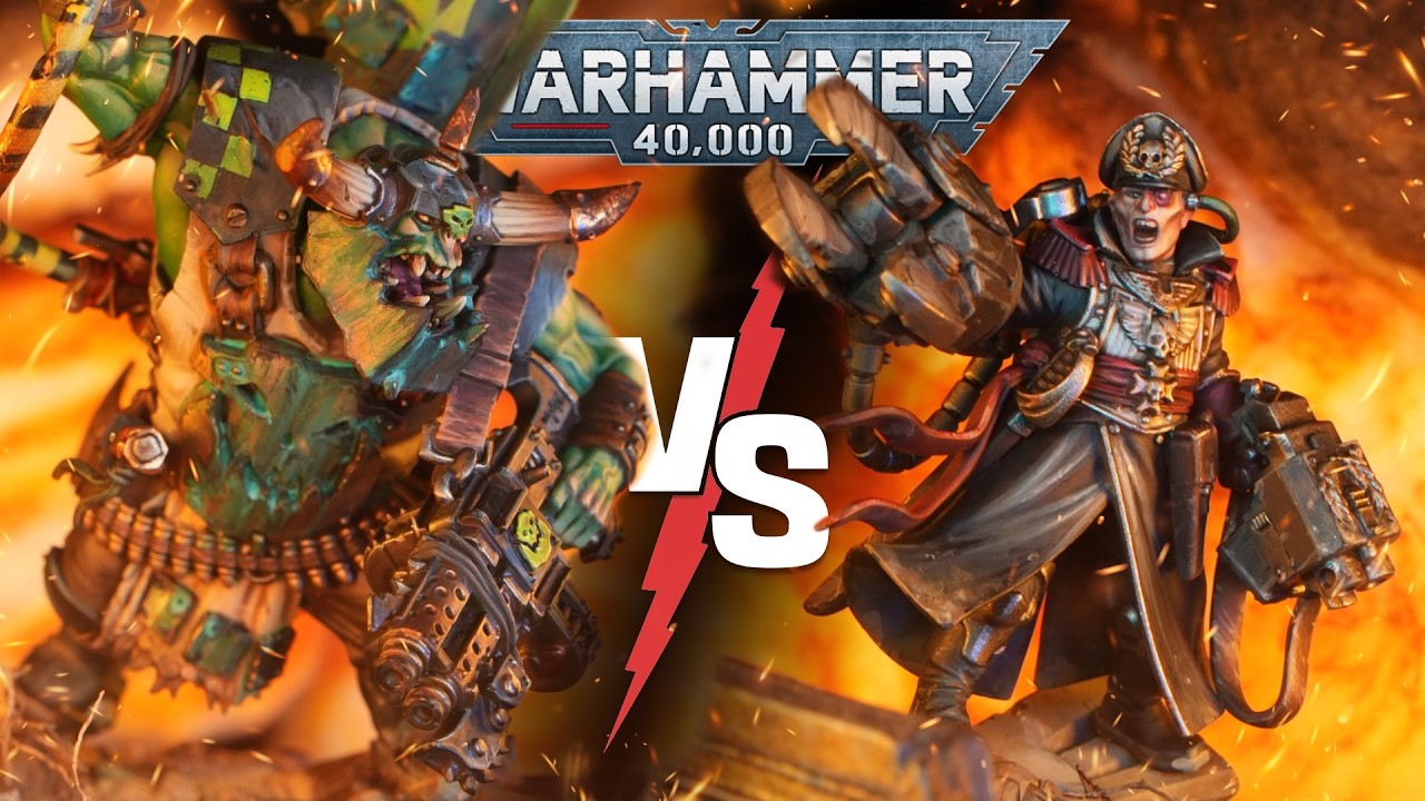**11th EDITION** Astra Militarum vs Orks | Warhammer 40k Battle Report