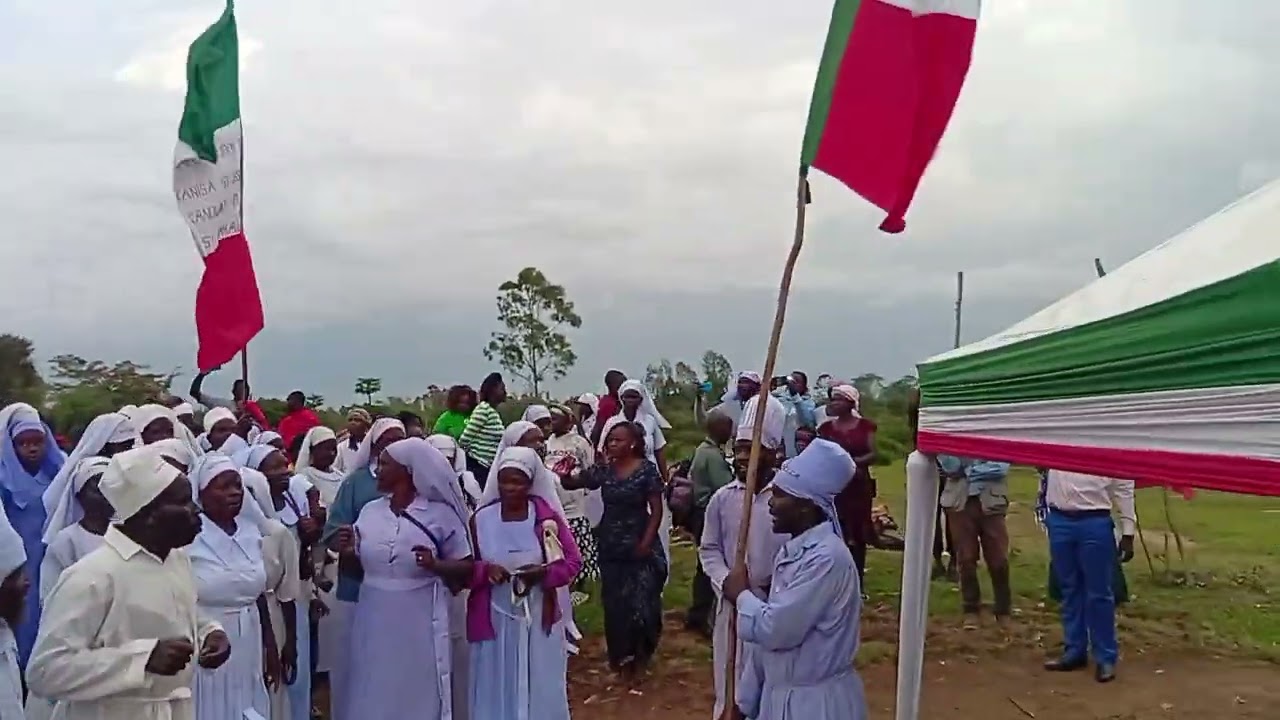 ISRAEL.C.A🇧🇬🇧🇬@Nyakach-Kusa  burial of the late Mama Priscilla Ochola 🕊️🙏 31th/10/2025