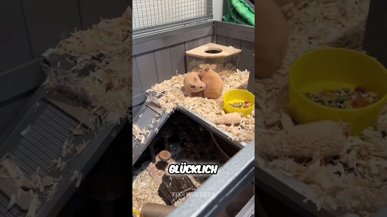 Hamster 🐹 Niedlichkeit in kleinen Paketen! #hamster #hamstergang #hamsterkult #Tiere #haustiere
