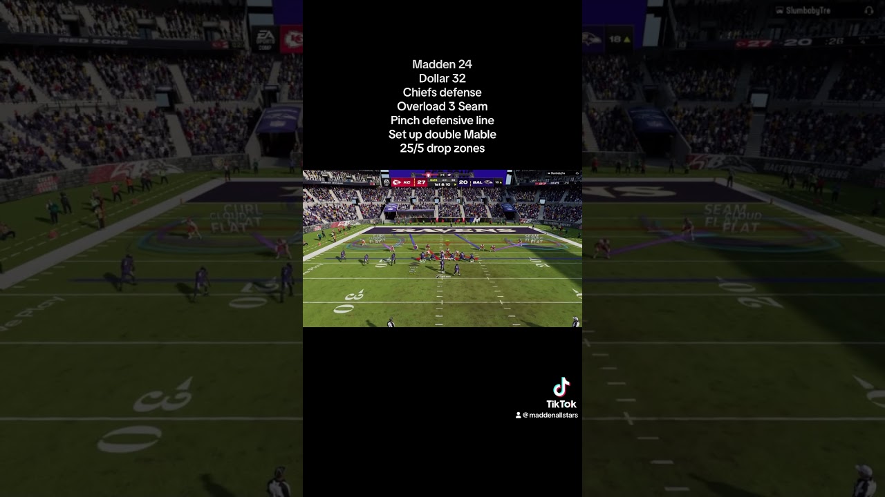 Glitch double Mable defense #madden24 #glitch #maddentips #money #nfl #maddentips #glitches