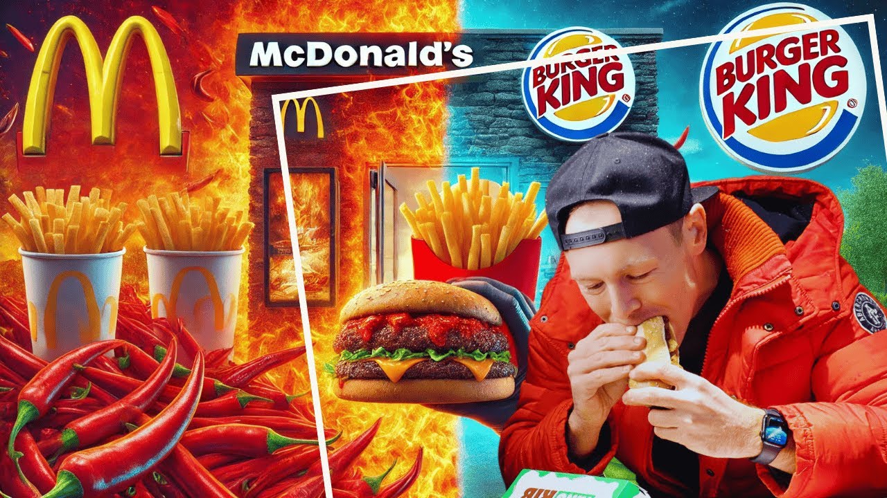 Burger King Vegan vs. McDonald’s Spicy: 🔥 Der NEUE McRib & Scharfe McDonald’s BURGER im Test | Big M