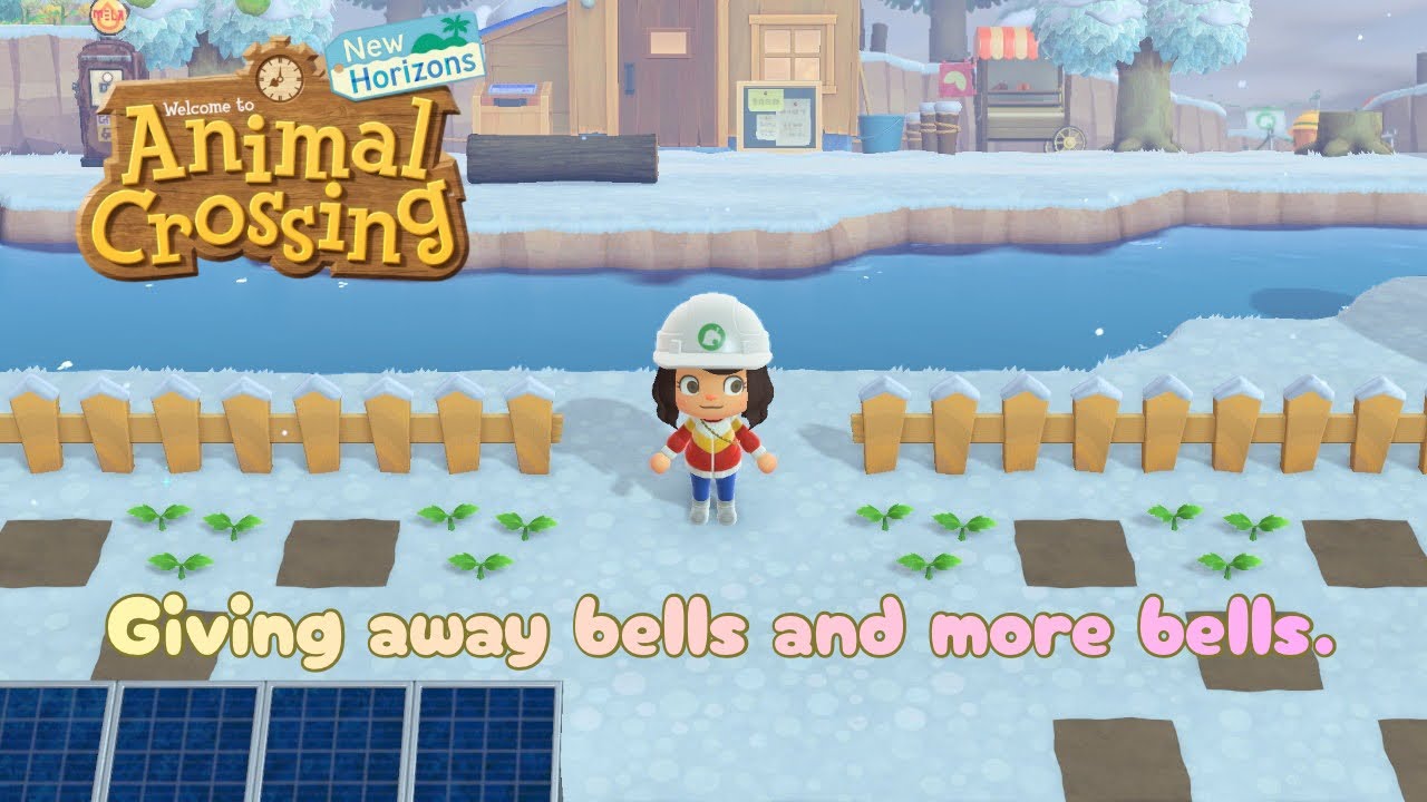 A relax Sunday morning just donating bells.💰💰