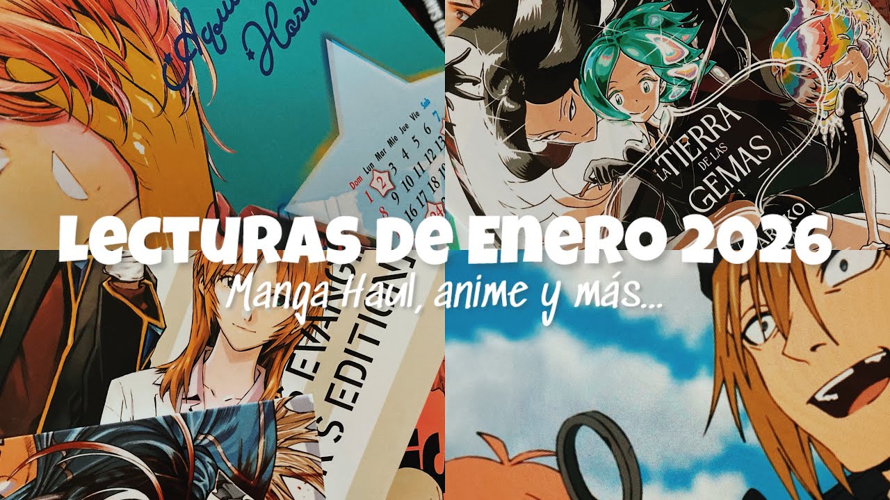 [VLOG EP. 03] Lecturas del mes, manga haul, anime y más…