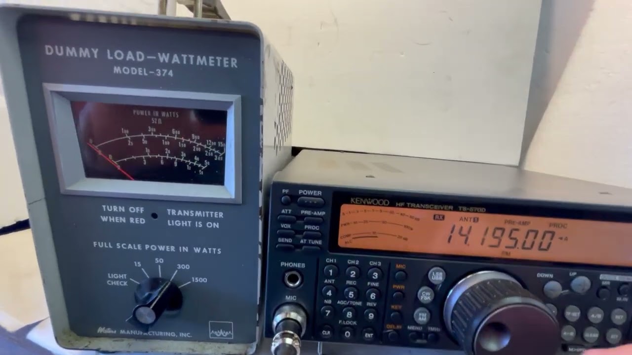 KENWOOD TS-570D HF TRANSCEIVER