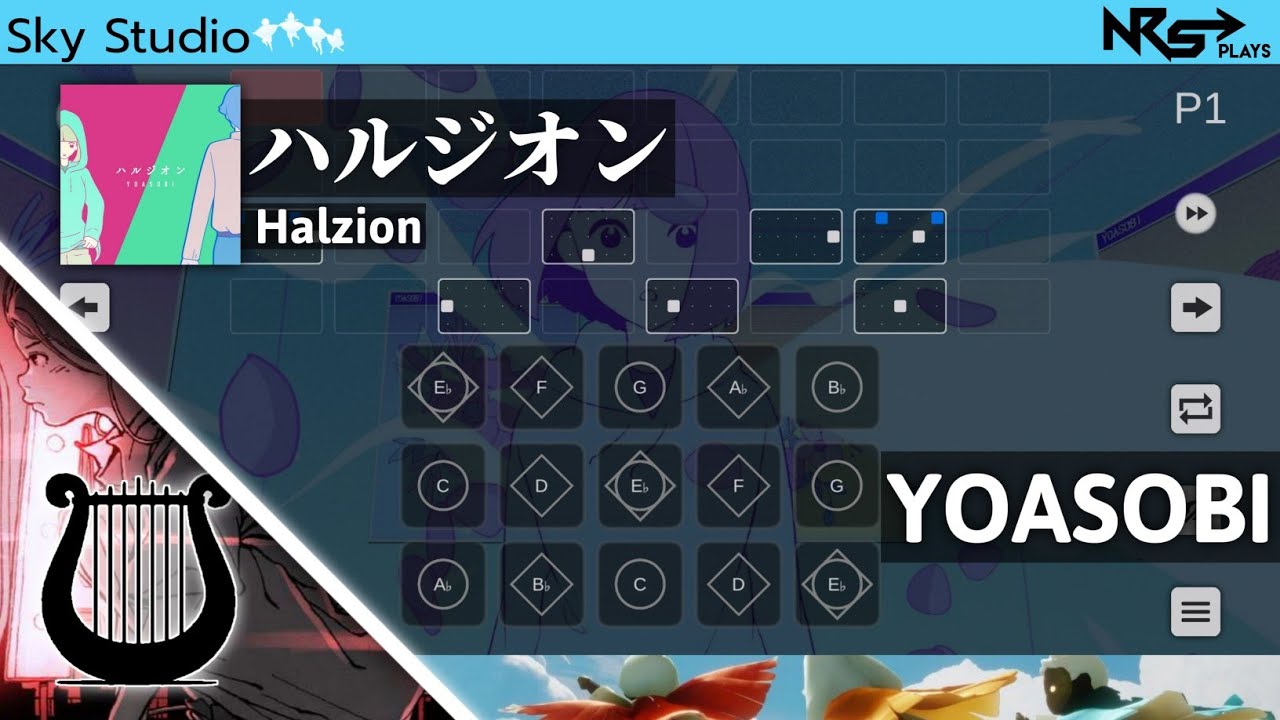 [Sky Studio] YOASOBI - ハルジオン【Sheet file】