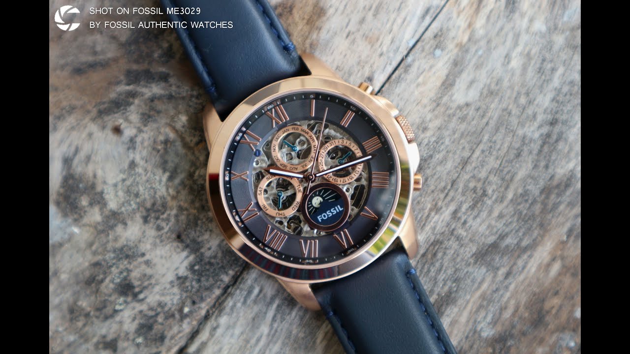 [Circletimevn.com] Đồng hồ cơ tự động Fossil ME3029 Multi-Funtion Automatic