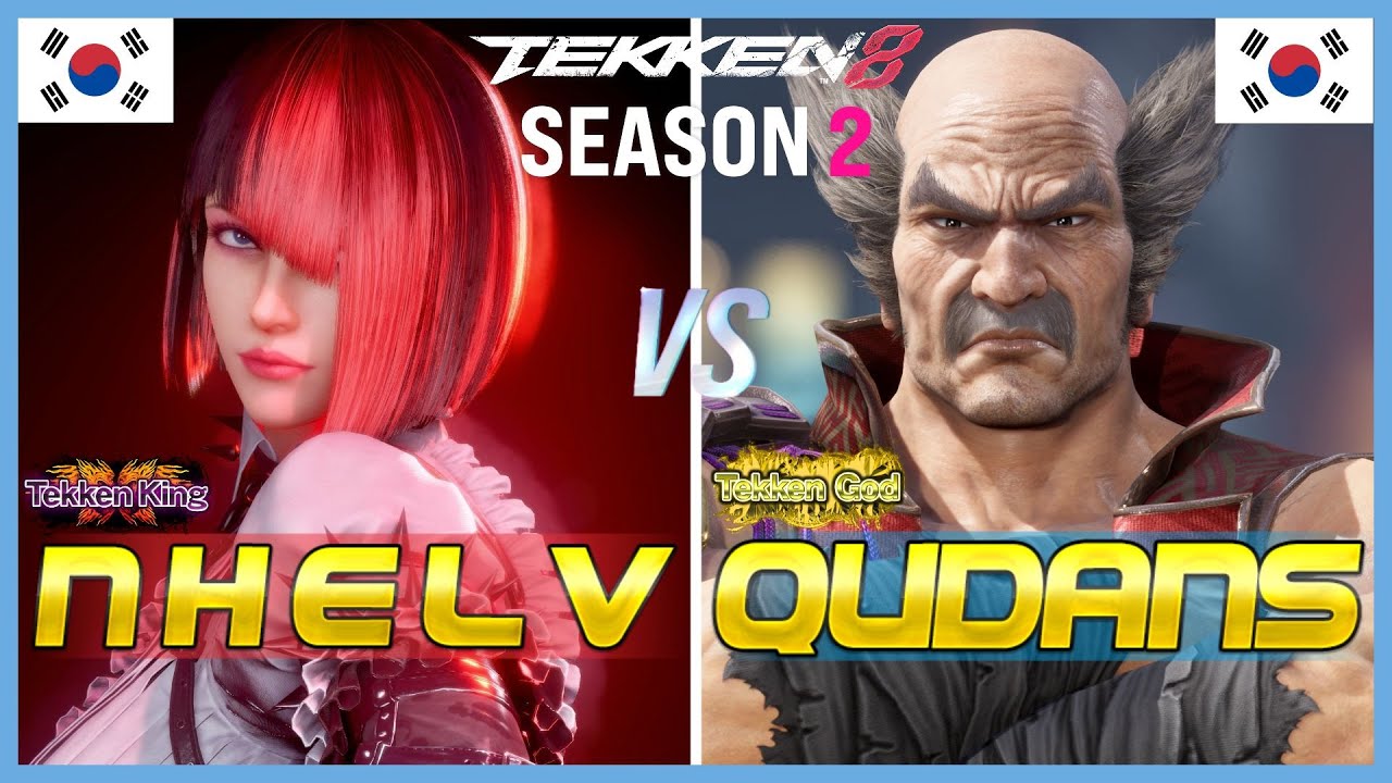 Tekken 8 Season 2 ▰ QUDANS (Heihachi) Vs NHELV (Anna) ▰ High Level Gameplay