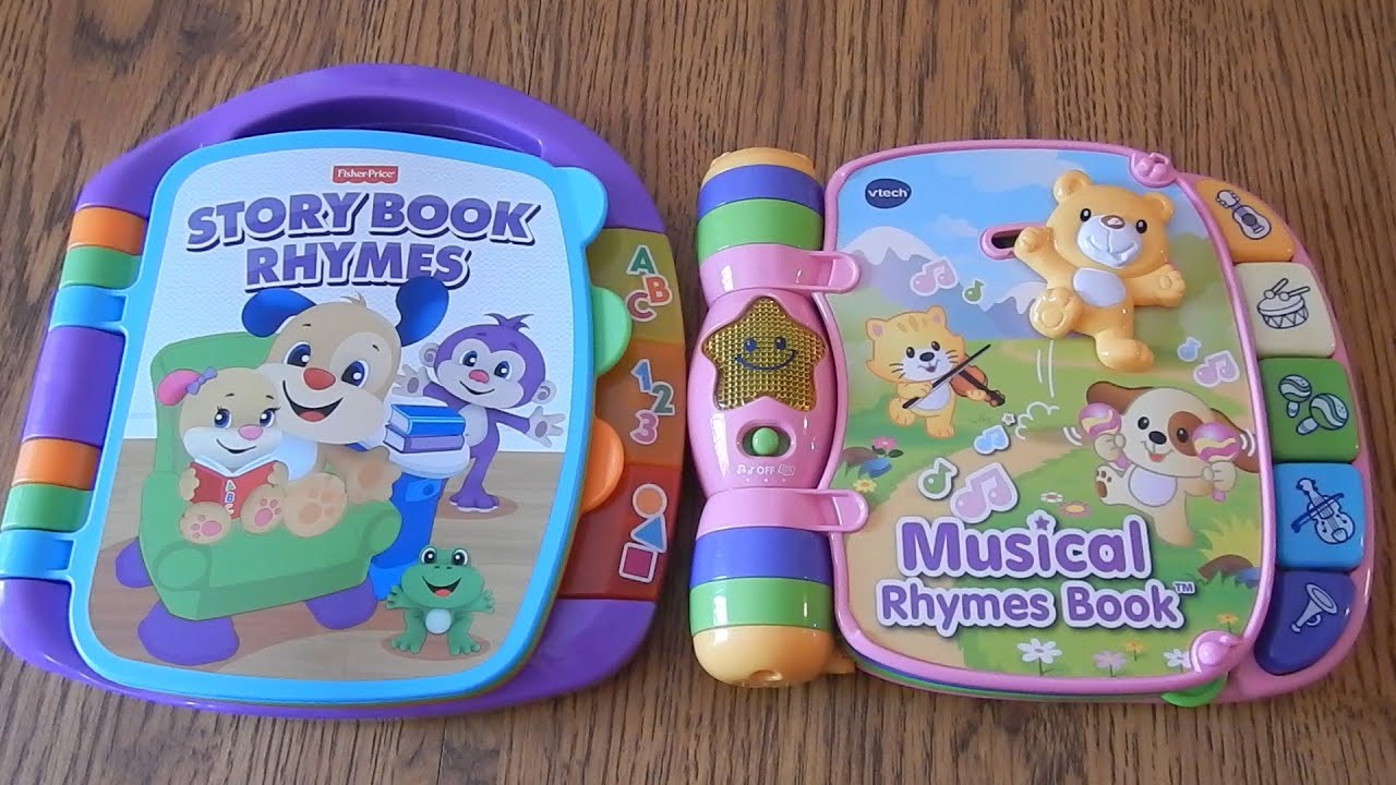 Сравнение книжных рифм Fisher Price Story Rhymes и музыкальных рифм VS Tech — что лучше?