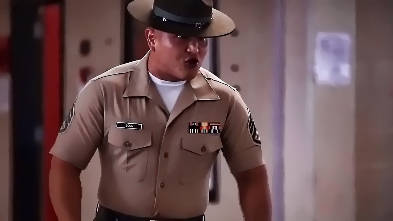 Want To Be A U.S. Marine • Sit Up Straight And Look At Me