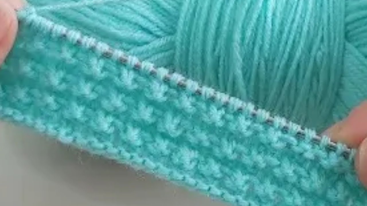 सिर्फ दो फंदों का बुनाई डिजाइन। knitting pattern for cardigan/scarf/sweater & baby boy girl