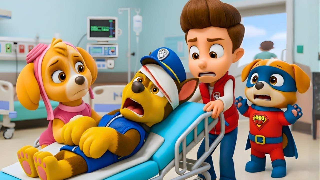 SO Sad..CHASE please wake up! Don't Leave CHASE Alone - PAW Patrol 3D Animation