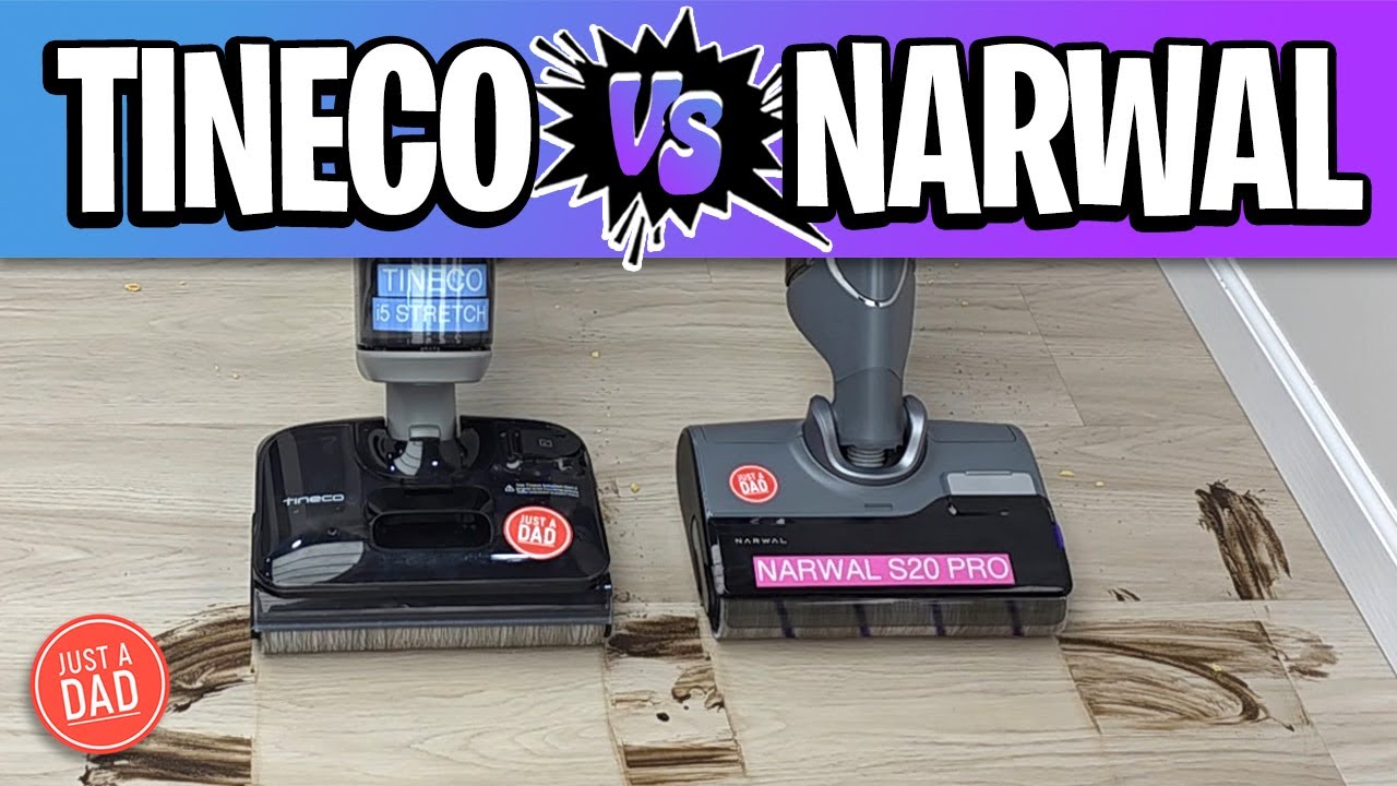 Tineco One i5 Stretch против Narwal S20 Pro | Сравнение пылесосов для влажной и сухой уборки