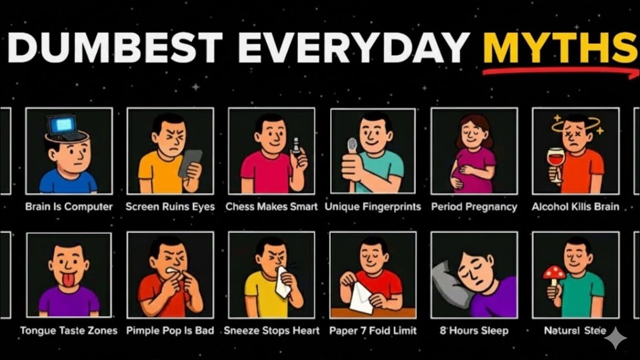 The Dumbest Everyday Myths Busted to Fall Asleep to