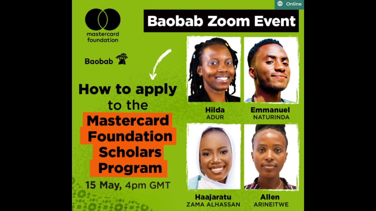 How to Apply to the Mastercard Foundation Scholars Program