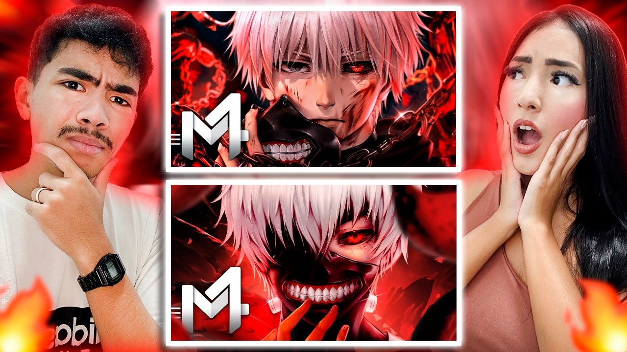 CASAL REAGE | 2 EM 1 | Kaneki (Tokyo Ghoul) | Faminto & FAMINTØ | M4rkim | REACTANDO