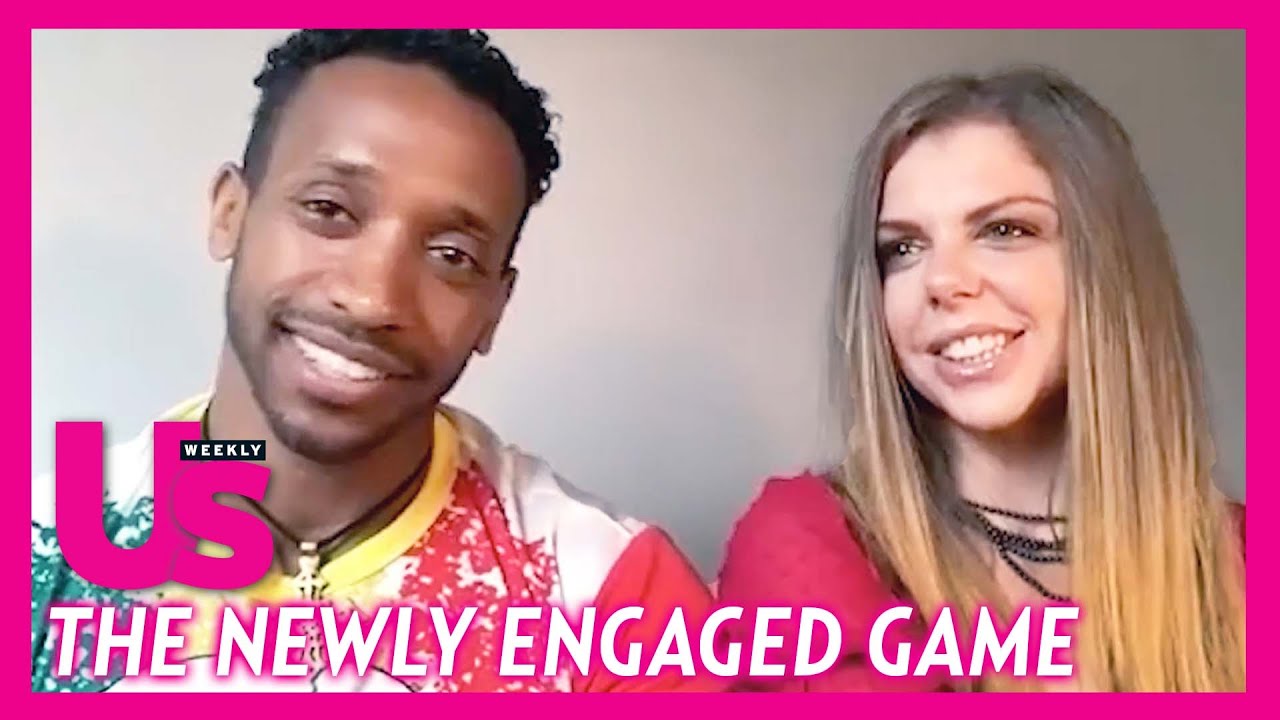 90 Day Fiance Stars Biniyam & Ariella Play The Newly Engaged Game