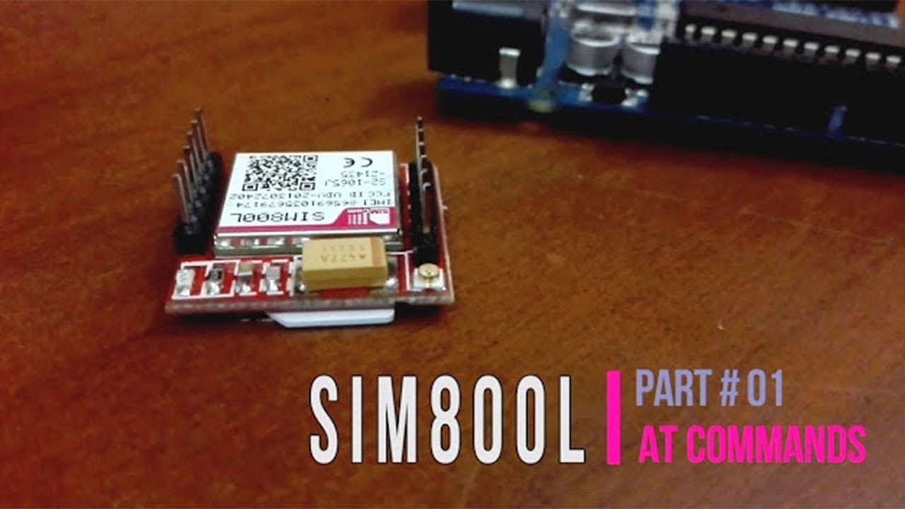 Sim800l arduino  AT Commands