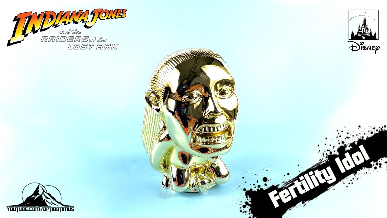 Disney Indiana Jones and the Raiders of the Lost Ark FERTILITY IDOL Prop Replica Video Review