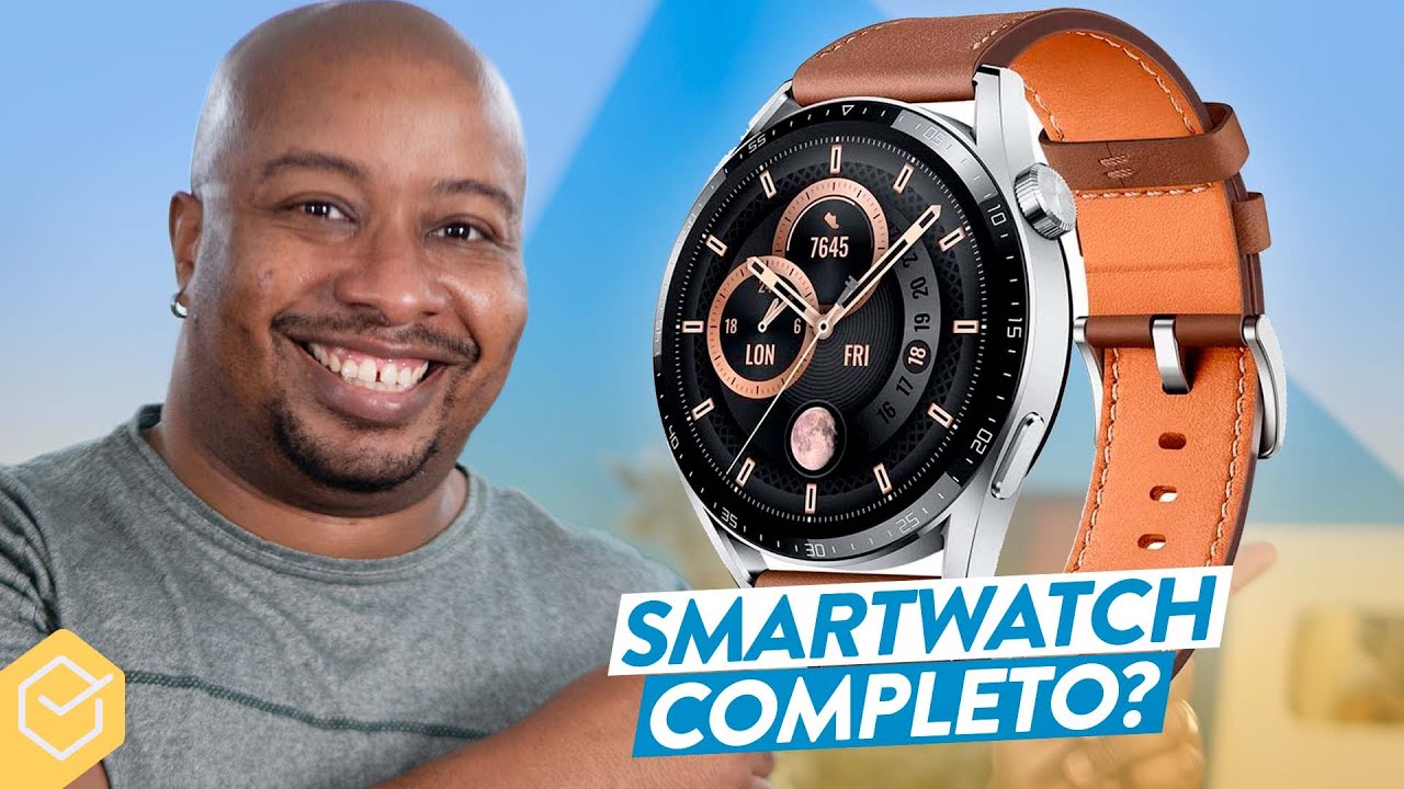 HUAWEI WATCH GT 3 // o RELÓGIO INTELIGENTE mais COMPLETO DA MARCA!