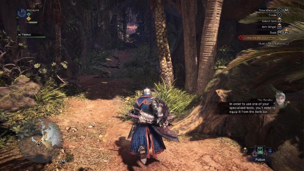 MHW:I but I use a different weapon each quest: Sword and Shield